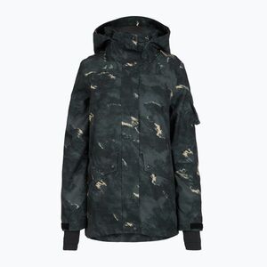 Női snowboard kabát 4F F586 multicolour allover (F586 90A 4FWAW24TTJAF586) kép