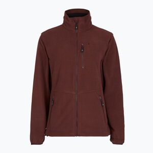 Női trekking pulóver Pinewood Finnveden Fleece earth plum (Finnveden Fleece 3065) kép