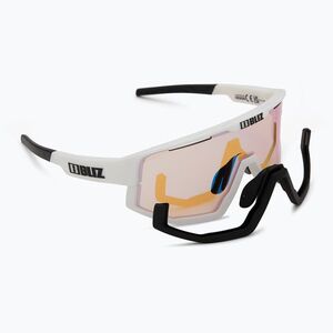 Napszemüveg Bliz Fusion Small Nano Optics Nordic Light matt white/coral/orange blue (Fusion Small Nano Optics Nordic Light 0ZB7013-13) kép