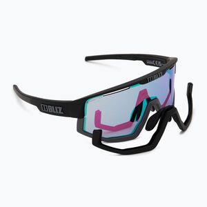 Napszemüveg Bliz Fusion Small Nano Optics Nordic Light matt black/begonia/violet blue (Fusion Small Nano Optics Nordic Light 0ZB7013-12) kép