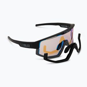 Napszemüveg Bliz Fusion Small Nano Optics Nordic Light matt black/coral/orange blue (Fusion Small Nano Optics Nordic Light 0ZB7013-11) kép