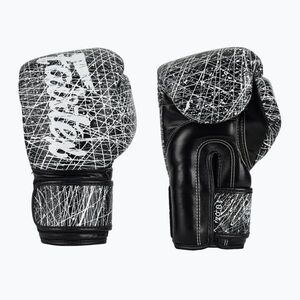 Rękawice boskerskie Fairtex Microfiber Art Collections Painter black/white (Microfiber Art Collections Painter BGV14PT-BW) kép