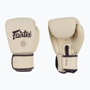 Boxkesztyű Fairtex Real Leather Boxing khaki (Real Leather Boxing BGV16-KH) kép