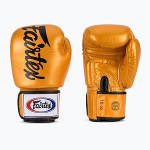 Boxkesztyű Fairtex Deluxe Tight-Fit gold (Deluxe Tight-Fit BGV19-BK) kép
