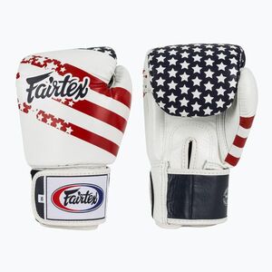 Boxkesztyű Fairtex Universal "Tight-Fit" Design USA white (Universal "Tight-Fit" Design USA BGV1-USA-WH) kép