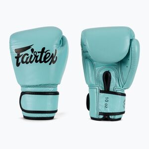 Boxkesztyű Fairtex Genuine Leather Boxing blue (Genuine Leather Boxing BGV20-PB) kép