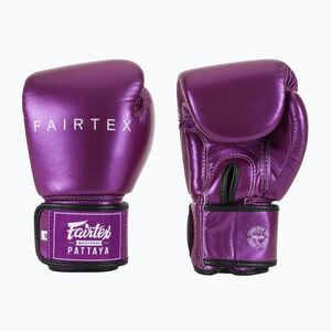 Boxkesztyű Fairtex Metallic Boxing purple (Metallic Boxing BGV22-PP) kép