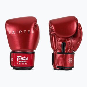 Boxkesztyű Fairtex Metallic Boxing red (Metallic Boxing BGV22-RD) kép