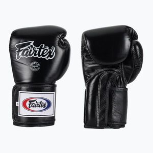 Fairtex Super Sparring bokszkesztyű - Locked Thumb fekete (Super Sparring BGV5-BK) kép