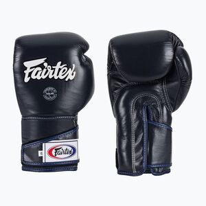 Fairtex stílusos szögletes sparring boxkesztyű - Locked Thumb kék (Stylish Angular Sparring BGV6-BU) kép