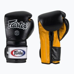 Boxkesztyű Fairtex Heavy Hitter's Mexican Style black/yellow (Heavy Hitter's Mexican Style BGV9-BK/YW) kép