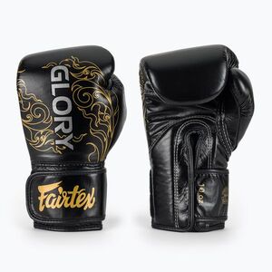 Boxkesztyű Fairtex Glory Kickboxing Competition Training Boxing black/gold (Glory Kickboxing Competition Training Boxing BGVG3-BK/GD) kép
