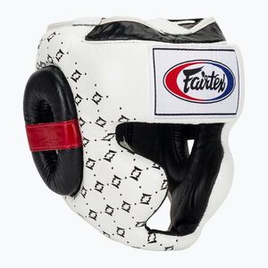 Box fejvédő Fairtex Super Sparring white/black (Super Sparring HG10-WH/BK) kép