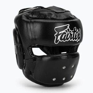 Box fejvédő Fairtex Full Face Protector black (Full Face Protector HG14-BK) kép