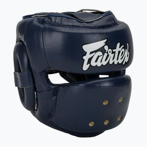 Box fejvédő Fairtex Full Face Protector blue (Full Face Protector HG14-BU) kép