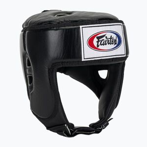 Sisak ochronny Fairtex Muay Thai & Kickboxing Competition black (Muay Thai & Kickboxing Competition HG9-BK) kép