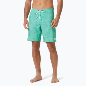Férfi Helly Hansen HP Board 9" 3.0 lagoon sea map camo aop úszónadrág (HP Board 9" 3.0 34471_416) kép
