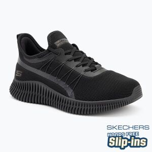 Női cipő SKECHERS Bobs Geo New Aesthetics black (Bobs Geo New Aesthetics 117417 BBK) kép