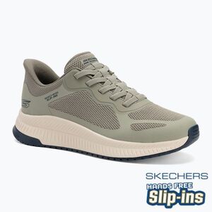 Férfi SKECHERS Bobs Squad 4 oliva színű cipő (Bobs Squad 4 118423 OLV) kép