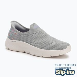 SKECHERS női cipő Go Walk Flex Sunset Rose szürke/lilaszürke (Go Walk Flex Sunset Rose 124822 GYLV) kép