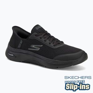 SKECHERS női cipők Go Walk Arch Fit 2.0 Valencia fekete (Go Walk Arch Fit 2.0 Valencia 125319 BBK) kép