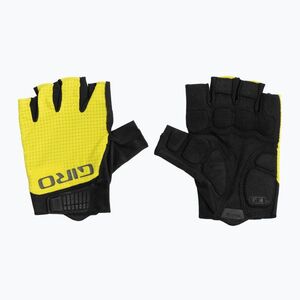 Férfi kerékpáros kesztyű Giro Bravo Gel II highlight sárga (Bravo Gel II GR-7160156) kép
