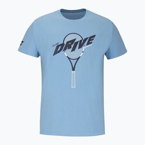 Férfi Babolat Drive Cotton drive drive heritage kék póló (Drive Cotton 4US25441X) kép