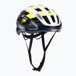 ABUS AirBreaker Movistar Team 24 navy/sárga/fehér kerékpáros sisak (AirBreaker Movistar Team 24 94304) kép