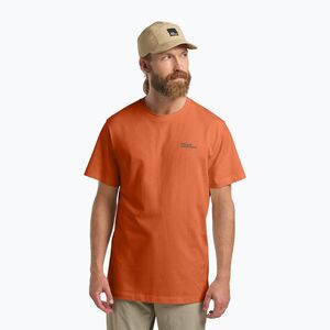 Jack Wolfskin férfi póló Essential égetett narancssárga (Essential 1808382_3330) kép