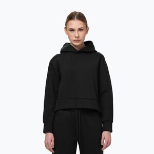 Női Pitbull Discovery kapucnis pulóver fekete (Discovery Hooded Sweatshirt 175001900001) kép