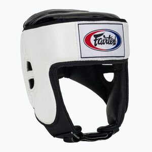 Fairtex Muay Thai & Kickboxing Competition fehér bokszsisak (Muay Thai & Kickboxing Competition HG9-WH) kép