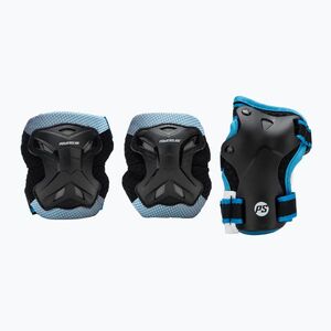 Powerslide Kids Pro Set fekete/kék gyermekvédő szett (Kids Pro Set 906029) kép