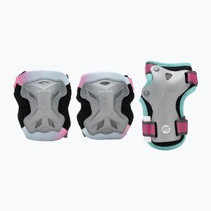 Powerslide Kids Pro Set szürke/rózsaszín (Kids Pro Set 906030) kép