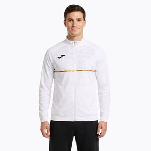 Férfi Joma Record III Full Zip futópulóver fehér (Record III Full Zip 104295.200) kép