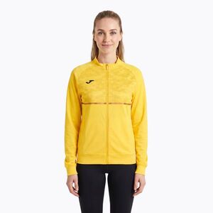 Női Joma Record III Full Zip futó melegítőfelső sárga (Record III Full Zip 902530.900) kép
