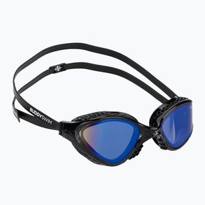 BuddySwim OzeanX Mirror fekete / kék úszószemüveg (OzeanX Mirror 25133152) kép