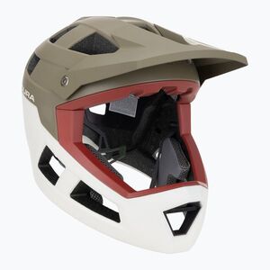 Endura Singletrack Full Face MIPS kerékpáros bukósisak tweed zöld (Singletrack Full Face MIPS E1573TW) kép