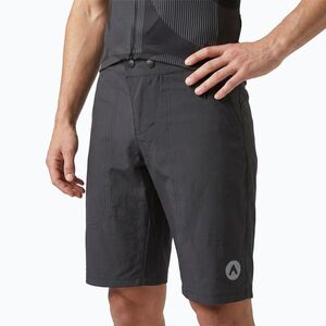 Férfi ATTABO Ryst 2in1 kerékpáros rövidnadrág fekete (Ryst 2w1 ATB-B5AP005-BLK) kép