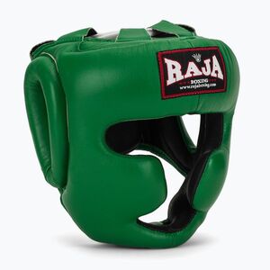 RAJA BOXING sisak Valódi bőr zöld (Genuine Leather RHG-GL-1-GN) kép