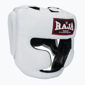RAJA BOXING Semi bőr fehér bokszsisak (Semi Leather RHG-SL-1-WH) kép