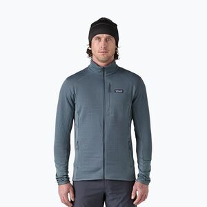 Férfi Patagonia R1 Hybrid utility kék fleece melegítőfelső (R1 Hybrid 40129) kép