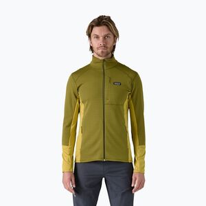 Férfi Patagonia R1 hibrid fleece pulóver graze zöld (R1 Hybrid 40129) kép