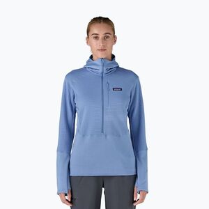 Női softshell dzseki Patagonia R1 Hybrid Hybrid Pullover Hoody bőséges kék (R1 Hybrid Pullover Hoody 40077) kép