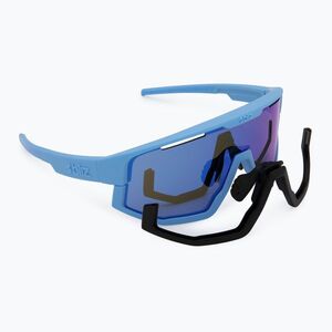 Bliz Vision matt kék/szürke kék tükör napszemüveg (Vision 0ZB7001-08) kép