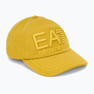 EA7 Emporio Armani Train Logo sorozat Hímzett antik moha baseball sapka (Train Logo Series Embroidered 7X000052-AF13150-U7036) kép