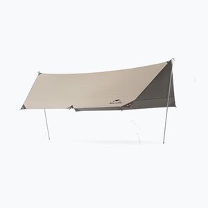 Tarp Naturehike Sky Ti fekete hatszögletű khaki (Sky Ti Black Hexagon C2350WS010) kép