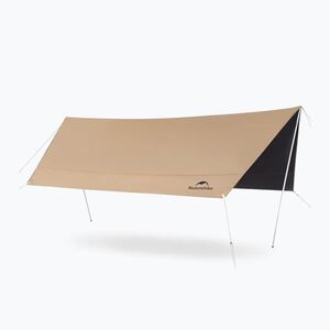 Tarp Naturehike Sky Lite Vinyl Hexagon L khaki színű ponyvaponyva (Sky Lite Vinyl Hexagon L CNK2350WS015) kép