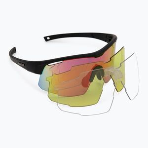 Rogelli Pulse fekete/sárga/tiszta napszemüveg (Pulse 009-265) kép
