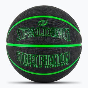 Spalding Phantom kosárlabda fekete/zöld 6-os méret (Phantom 84392Z) kép