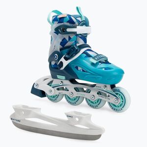 Gyermek inline korcsolya ATTABO Flashled állítható kék (Flashled ATB-B4B193-BL) kép
